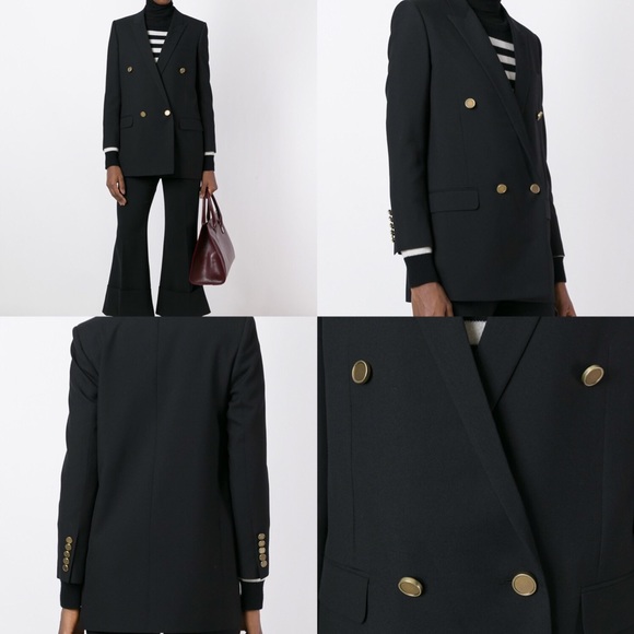Saint Laurent Jackets & Blazers - *SOLD* Saint Laurent long double jacket blazer